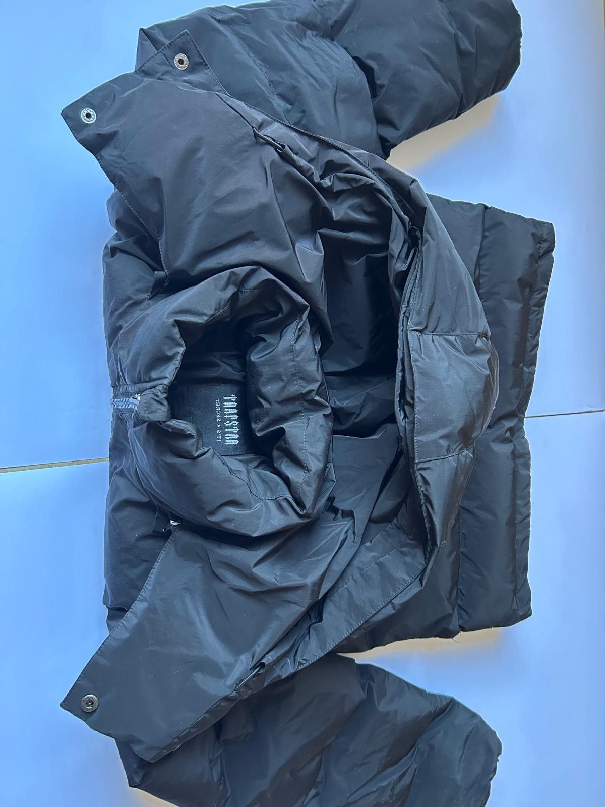 Trapstar London Trapstar Irongate Detachable Hooded Puffer Jacket - Black Size US S / EU 44-46 / 1 - 7 Thumbnail