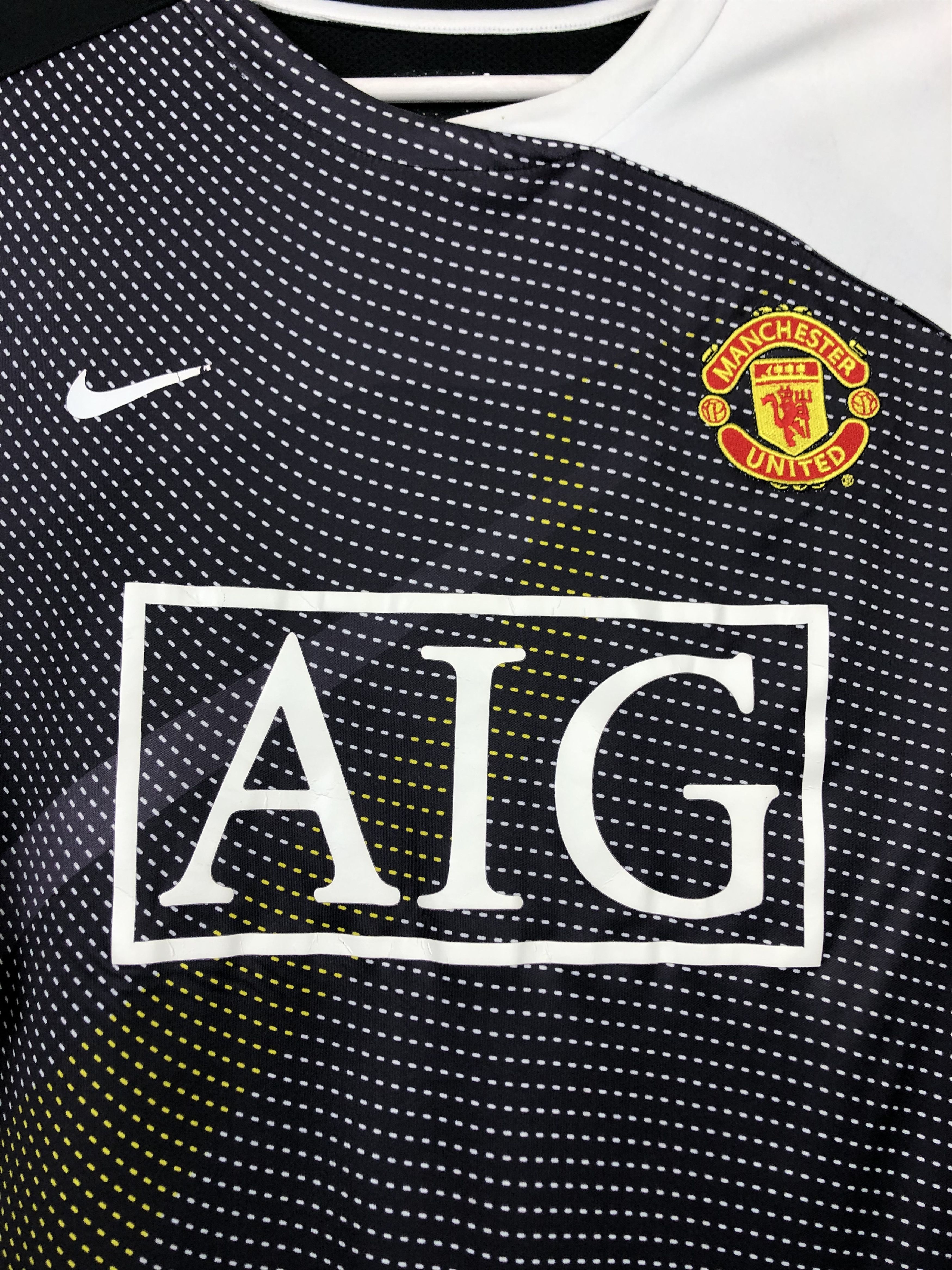Nike Vintage Nike Manchester United Shirt Soccer Player Issue Tee Size US S / EU 44-46 / 1 - 3 Thumbnail