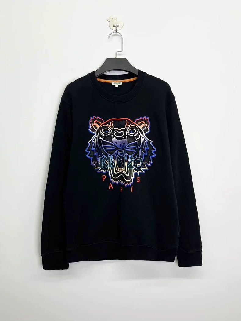 Kenzo KENZO Classic embroidered gradient tiger head letter logo Size S / US 4 / IT 40 - 1 Thumbnail
