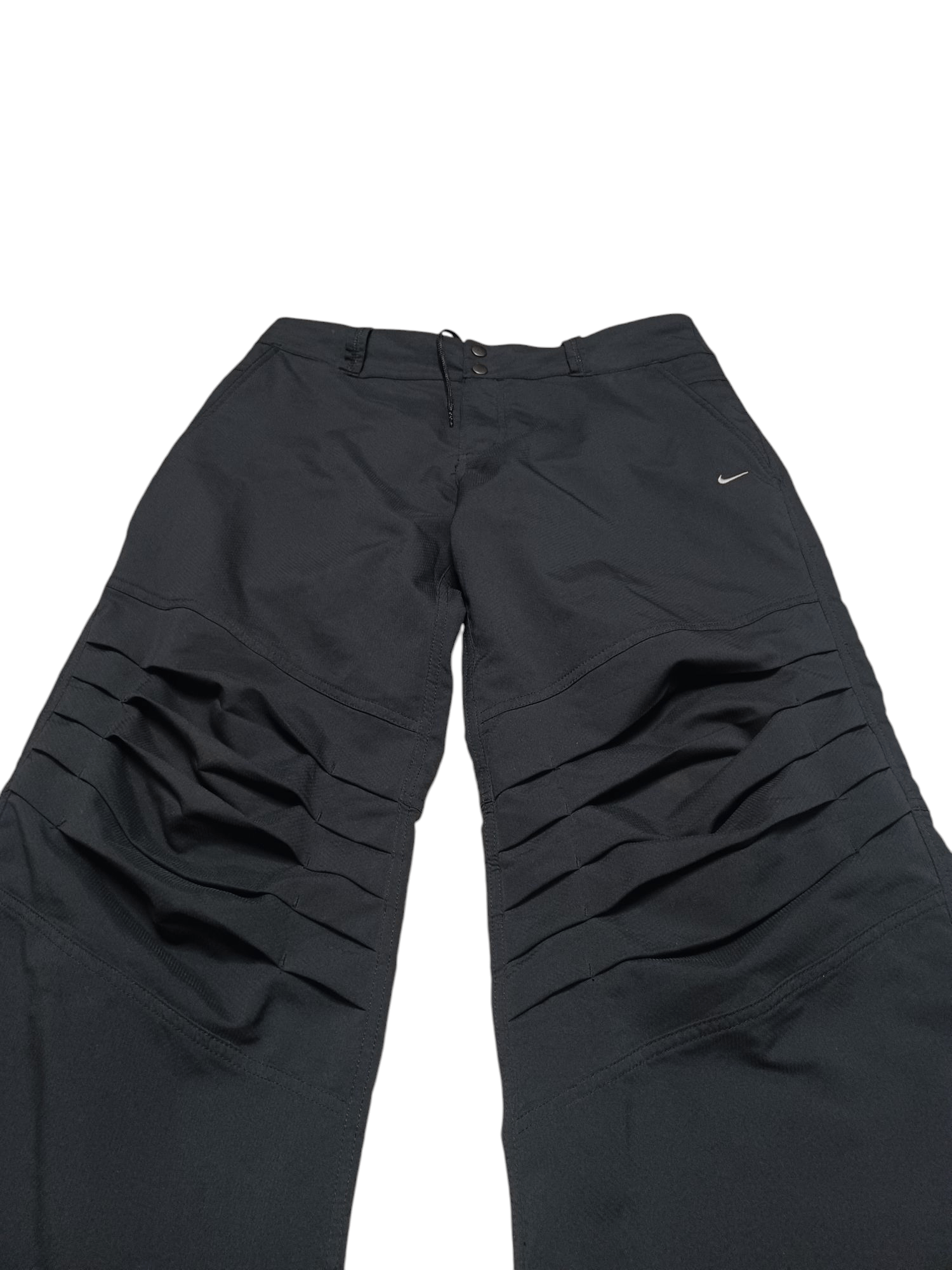 Nike 31 CM LEG OPENING NIKE FIRE FLARED NYLON VINTAGE TRACK PANTS Size US 33 - 2 Thumbnail