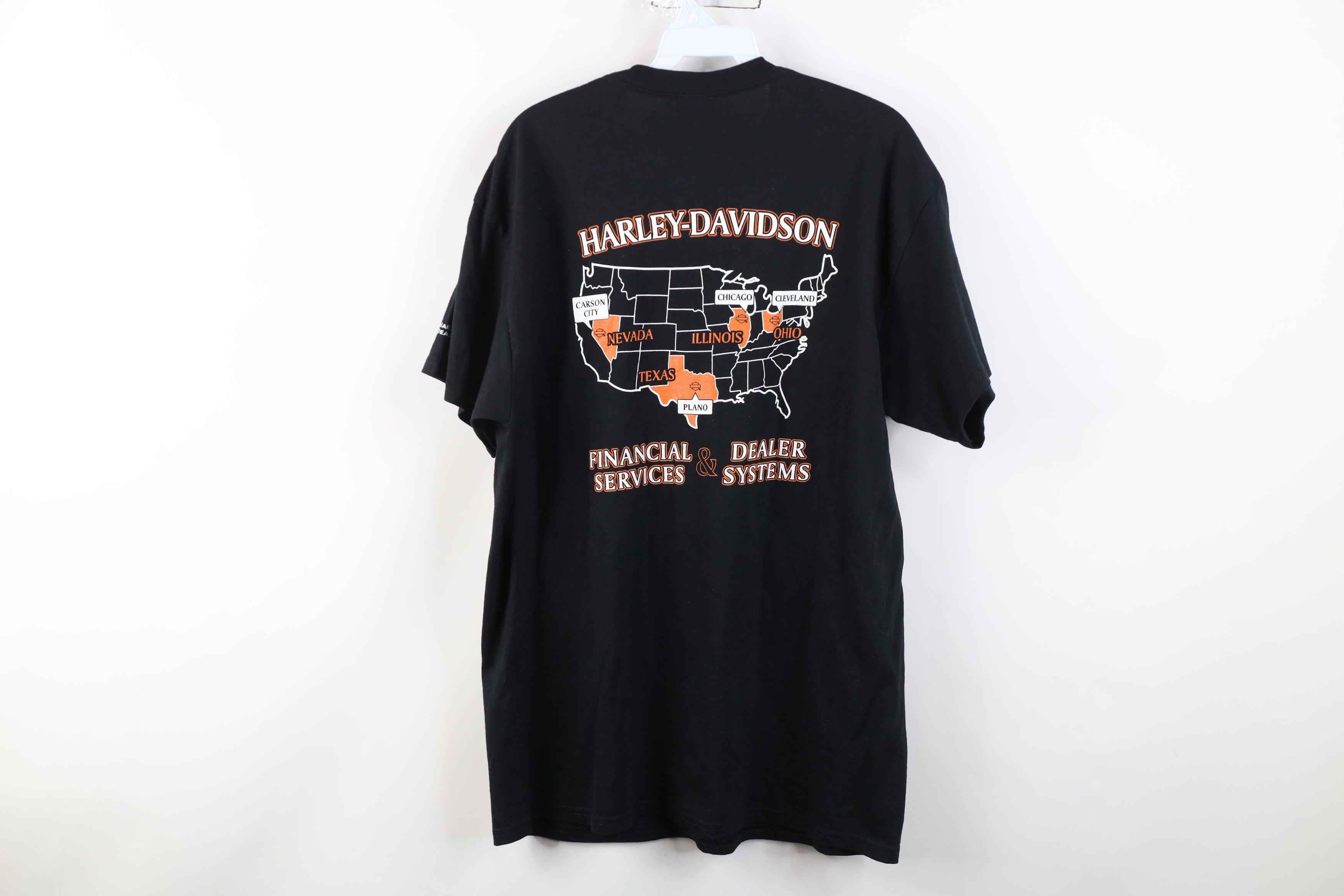 Harley Davidson Y2K Harley Davidson Motorcycle Riding Short Sleeve T-Shirt Size US L / EU 52-54 / 3 - 13 Thumbnail