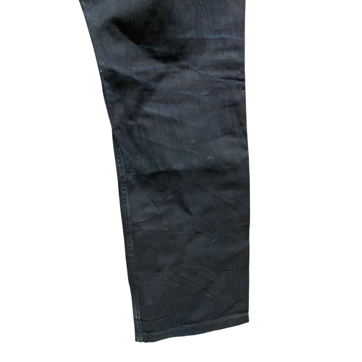 Lanvin Vintage Lanvin X Acne Studio Super Black Denim 12OZ Size US 33 - 13 Thumbnail