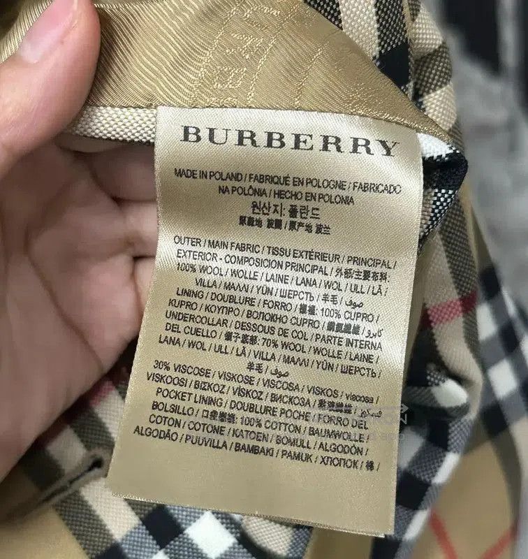 Burberry Burberry Plaid Long Sleeve Jacket for Men. Size US M / EU 48-50 / 2 - 6 Thumbnail