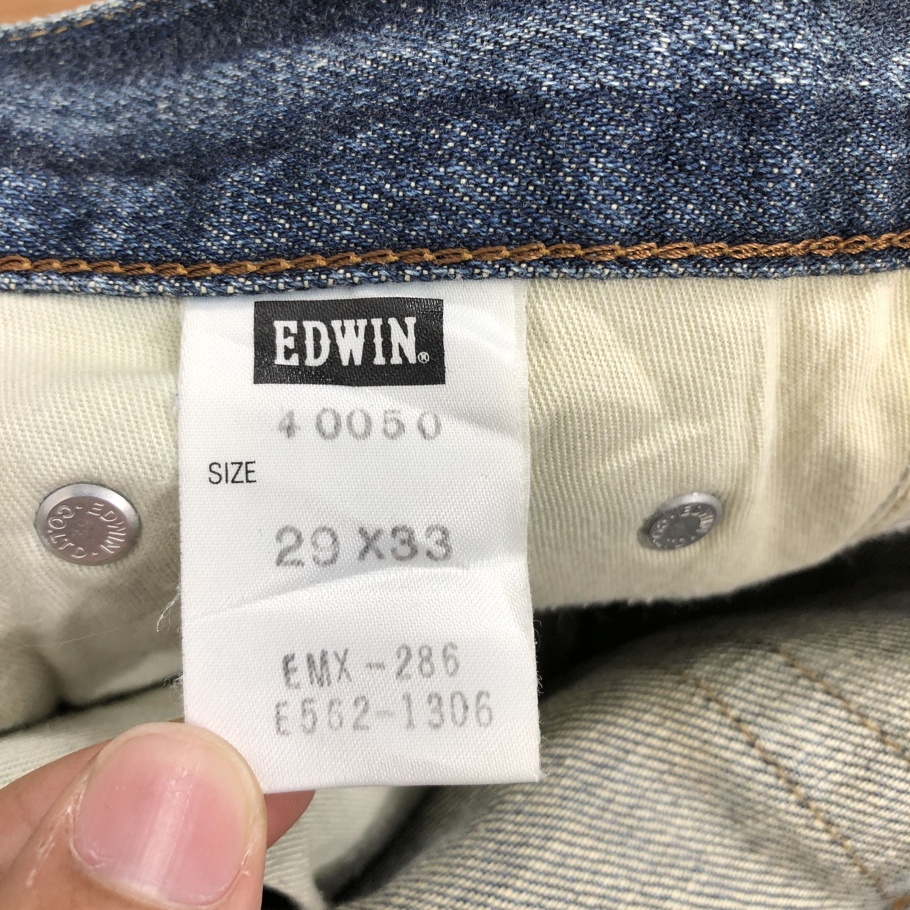 Edwin × Vintage 29 x 30 Vintage Edwin Flare Jeans L1357 Size US 29 - 9 Thumbnail