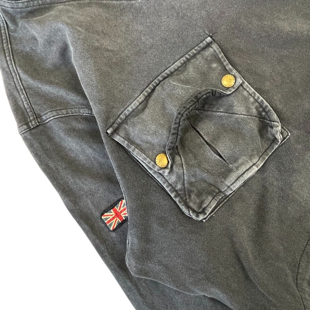 Polo Ralph Lauren PRL GBR Heavyweight Deck‑Smock Hoodie - Charcoal Fade Size US L / EU 52-54 / 3 - 7 Thumbnail