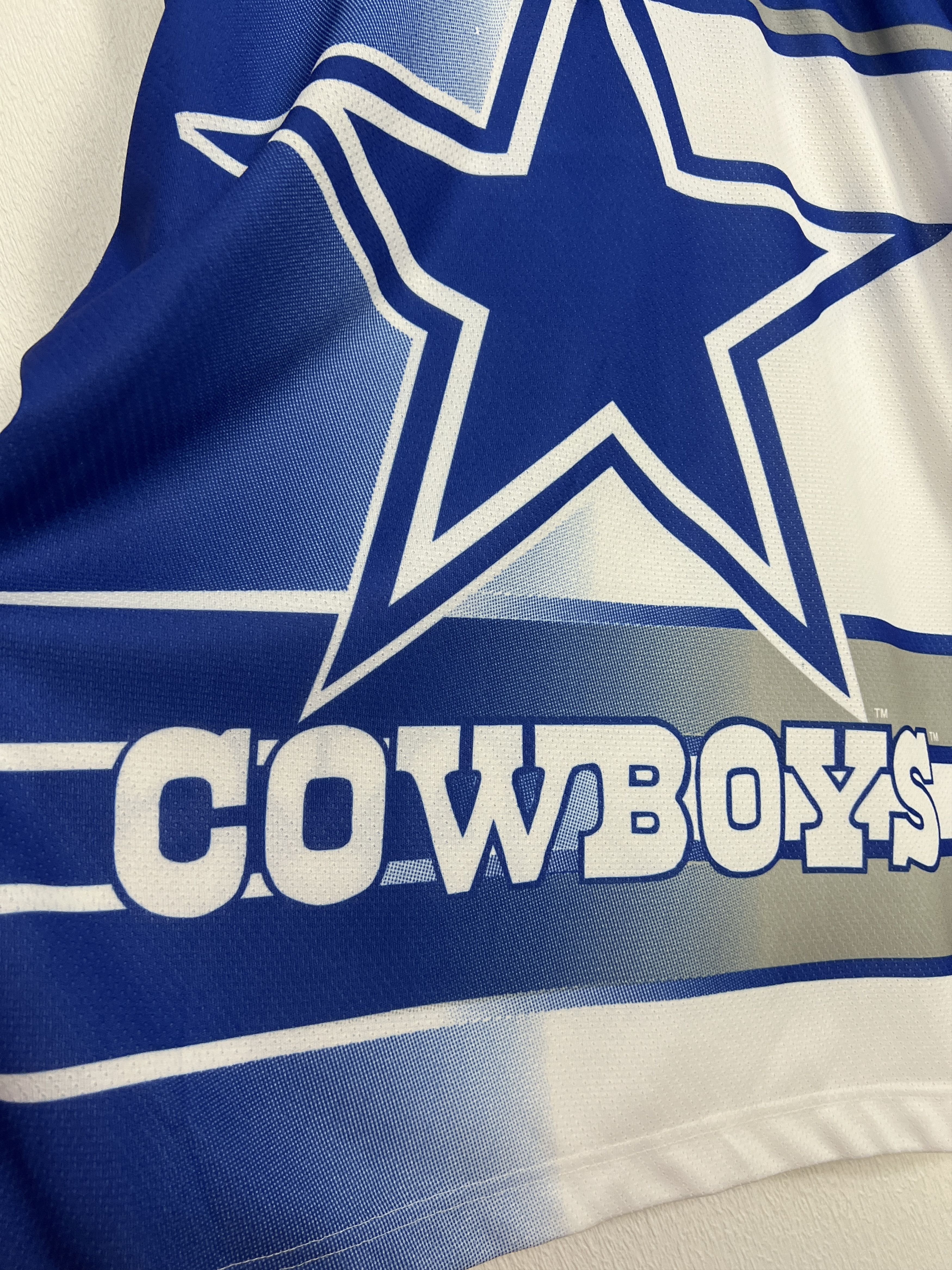 Starter Vintage Dallas Cowboys NFL Hockey Jersey Over Print Shirt Size US XL / EU 56 / 4 - 4 Thumbnail