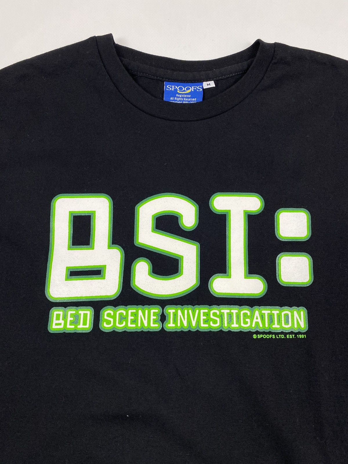 Vintage Y2K Vintage Spoofs Bed Scene Investigation CSI Rip Off Tee Size US M / EU 48-50 / 2 - 3 Thumbnail