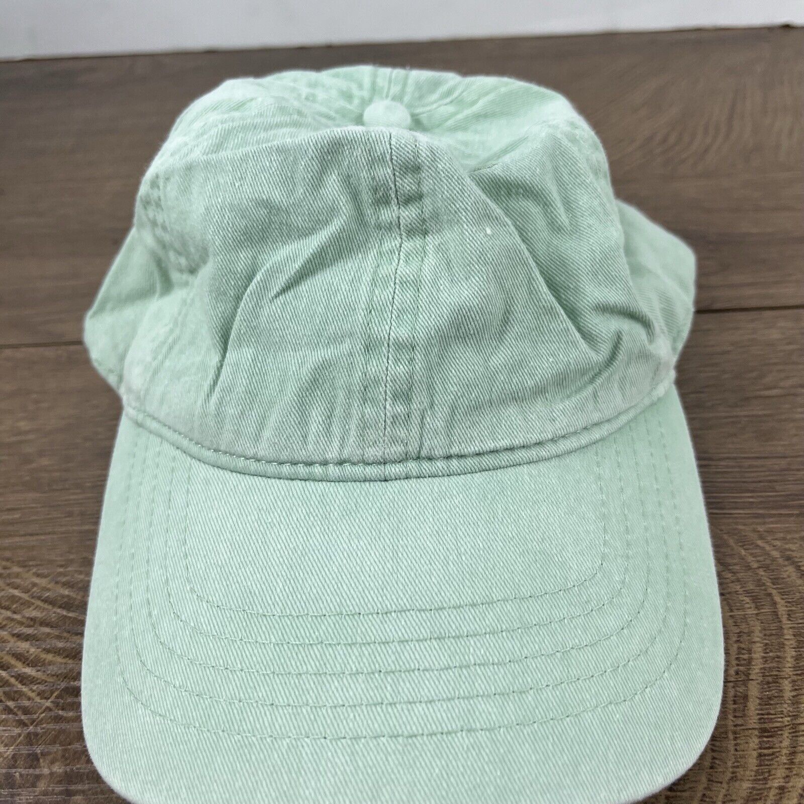 Other Plain Teal Blue Hat Blue Cap Adjustable Blue Adult Size Hat Size ONE SIZE - 6 Thumbnail