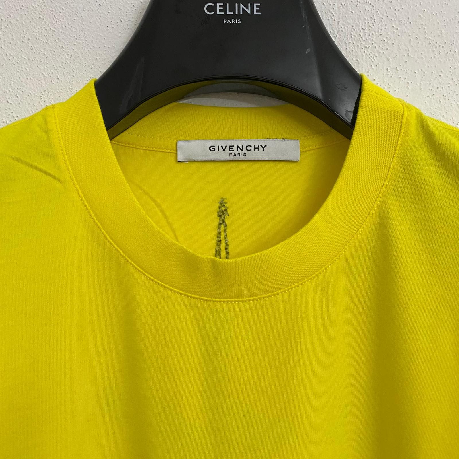 Givenchy Yellow Eagle Logo Oversized T-Shirt Size US M / EU 48-50 / 2 - 3 Thumbnail