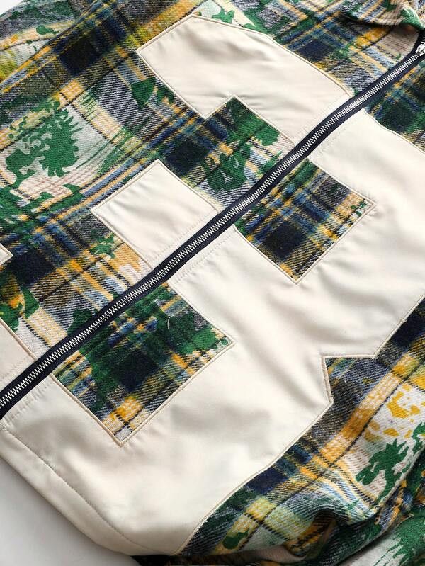 Japanese Brand The Painter's Plaid Zip-Up Jacket Size US L / EU 52-54 / 3 - 5 Thumbnail