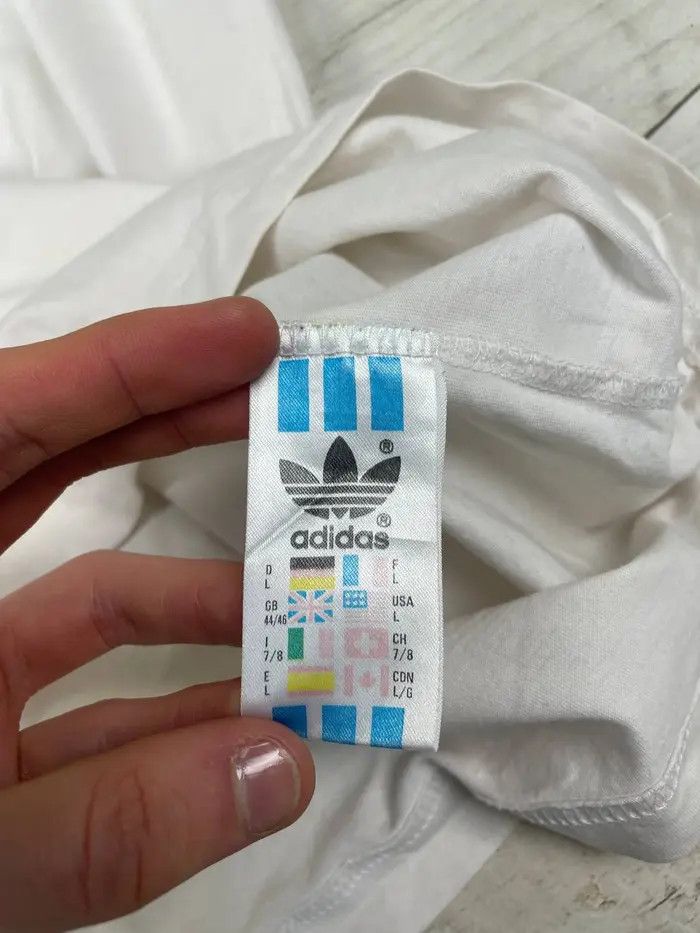 Adidas Vintage Adidas Germany 1994 1996 Training T-Shirt Jersey Size US L / EU 52-54 / 3 - 9 Thumbnail