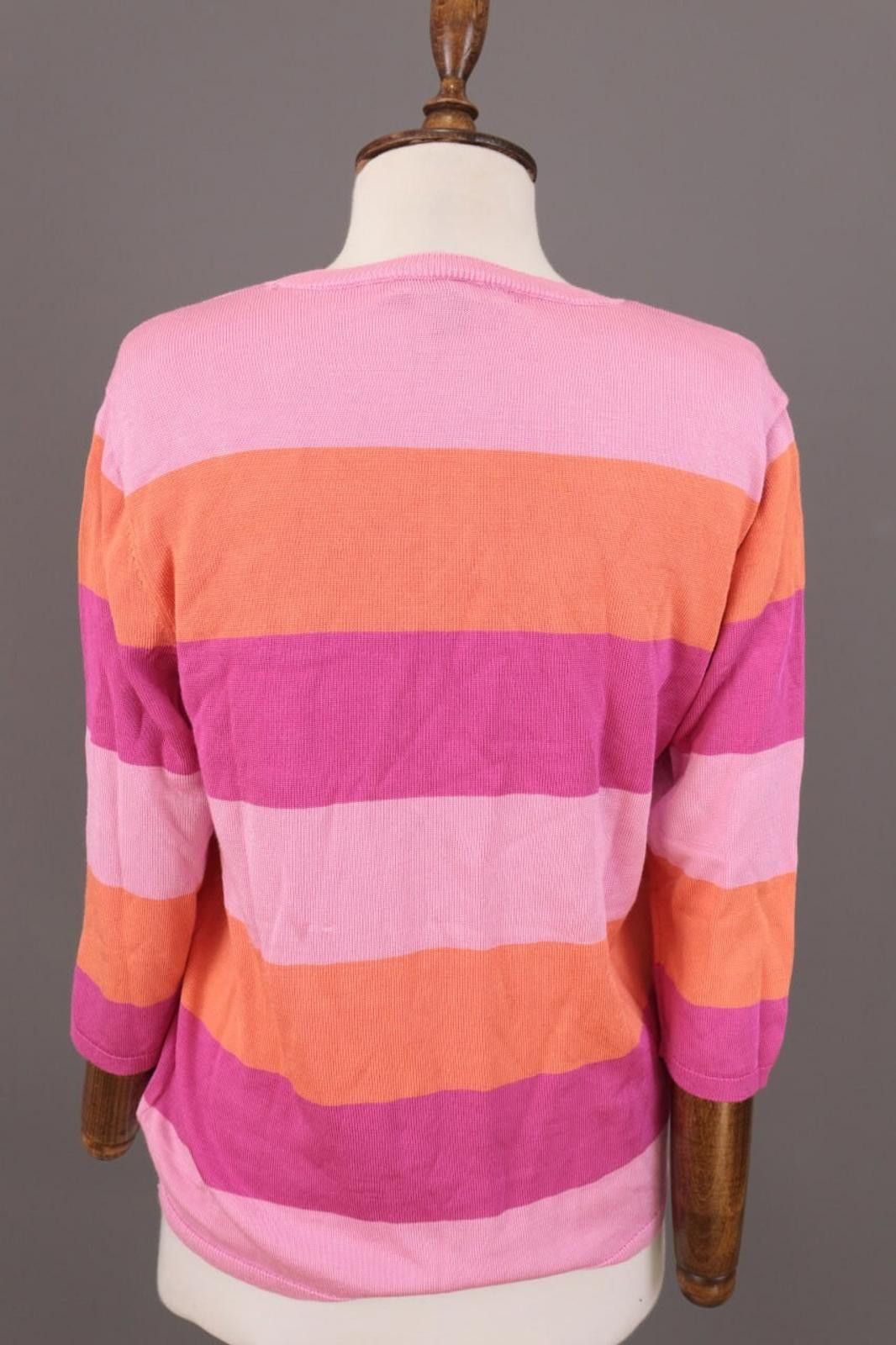 Lauren Ralph Lauren Lauren Ralph Lauren Multicolor Striped Jumper Sweater Size L Size L / US 10 / IT 46 - 10 Thumbnail