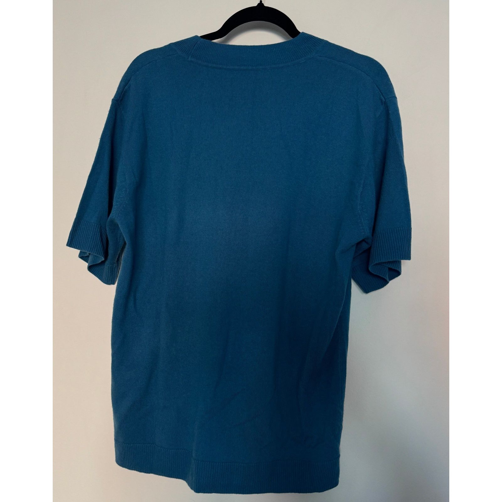 Sandro Sandro Wool-Cashmere blend Blue Pullover Size M / US 6-8 / IT 42-44 - 3 Thumbnail
