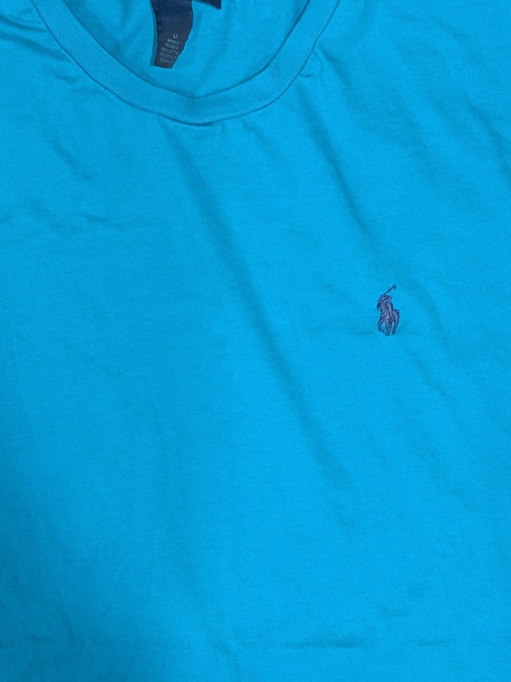 Polo Ralph Lauren POLO Ralph Lauren small logo teal t-shirt - SIZE M Size US M / EU 48-50 / 2 - 2 Thumbnail