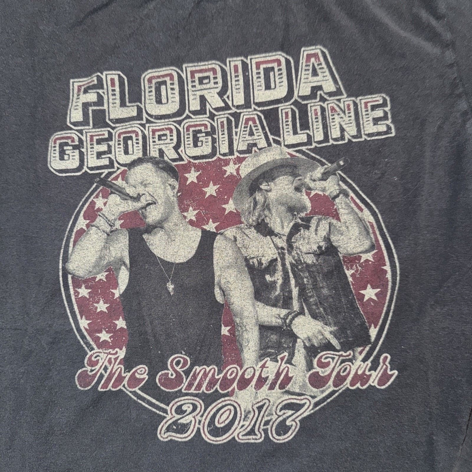 Band Tees × Vintage 2017 Florida George Line Band T-Shirt Black Small 17x24.5 Size US S / EU 44-46 / 1 - 2 Thumbnail