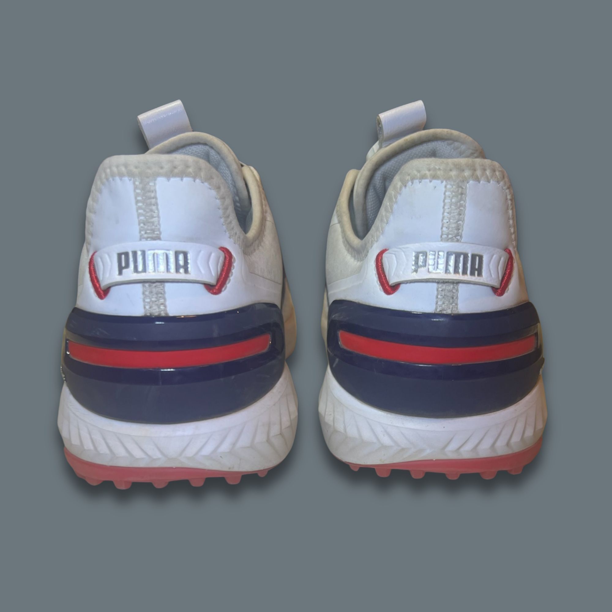 Puma Puma Ignite Elevate Disc Golf Shoes Size 7.5 Mens White & Na Size US 7.5 / EU 40-41 - 6 Thumbnail