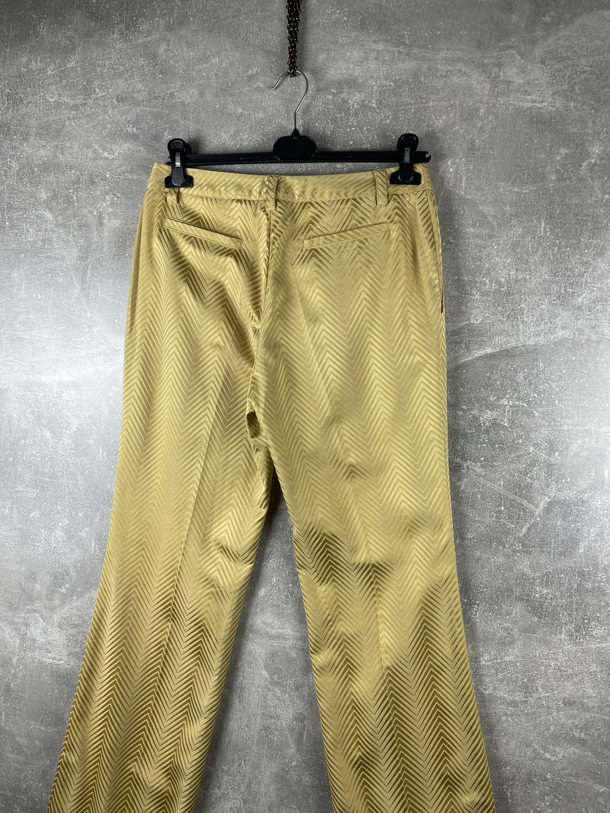 Just Cavalli Just Cavalli Tailored Jacket and Pants Suit Late 2000s Gold Size M / US 6-8 / IT 42-44 - 13 Thumbnail
