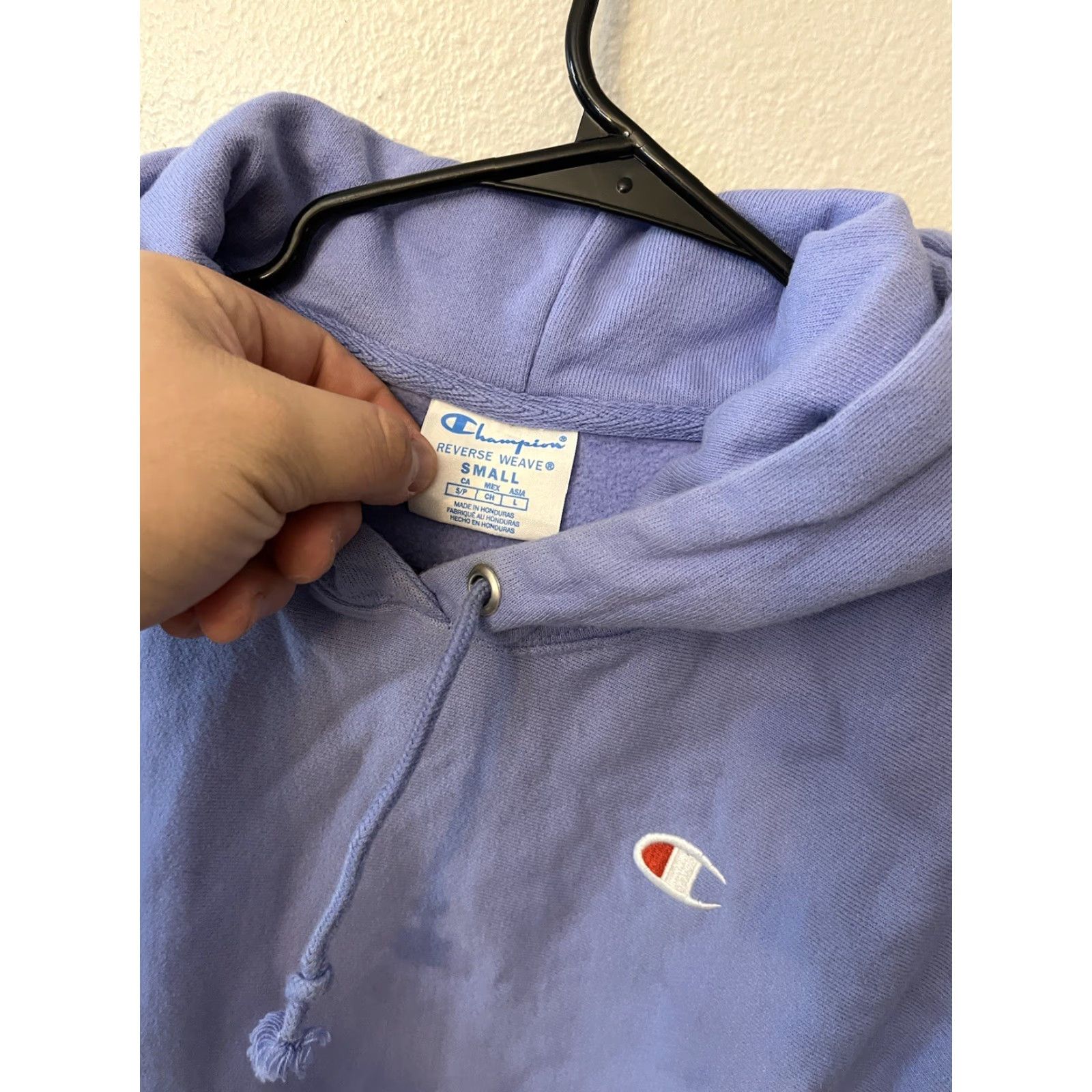 Champion Champion Hoodie Small Blue Reverse Weave Sweatshirt Gym Workout Women Size S / US 4 / IT 40 - 2 Thumbnail