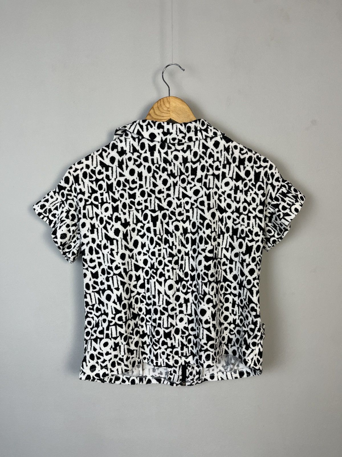 Moschino Moschino Mare Monogram Full Zip Blouses Size M / US 6-8 / IT 42-44 - 7 Thumbnail