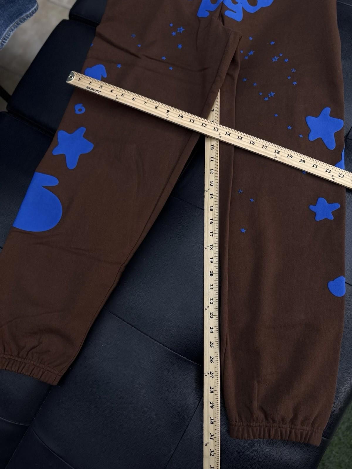 Other Size M - Sp5der Worldwide Brown/Blue Sweats Authentic Size US 32 / EU 48 - 8 Thumbnail