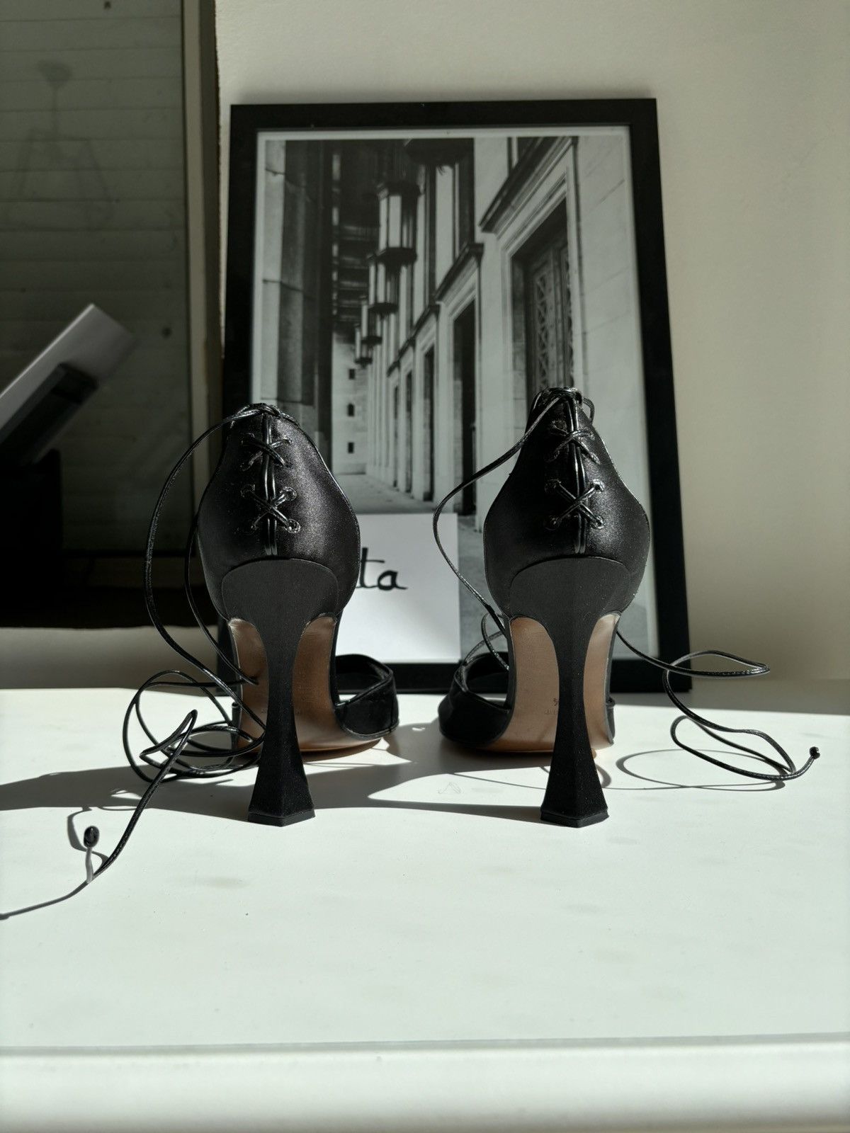 Dior Dior 1996 silk heels Size US 8.5 / IT 38.5 - 4 Thumbnail