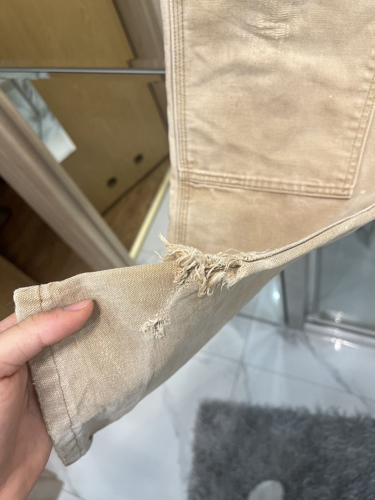 Carhartt Thrashed Distressed Carhartt Double Knee Size US 36 / EU 52 - 7 Thumbnail