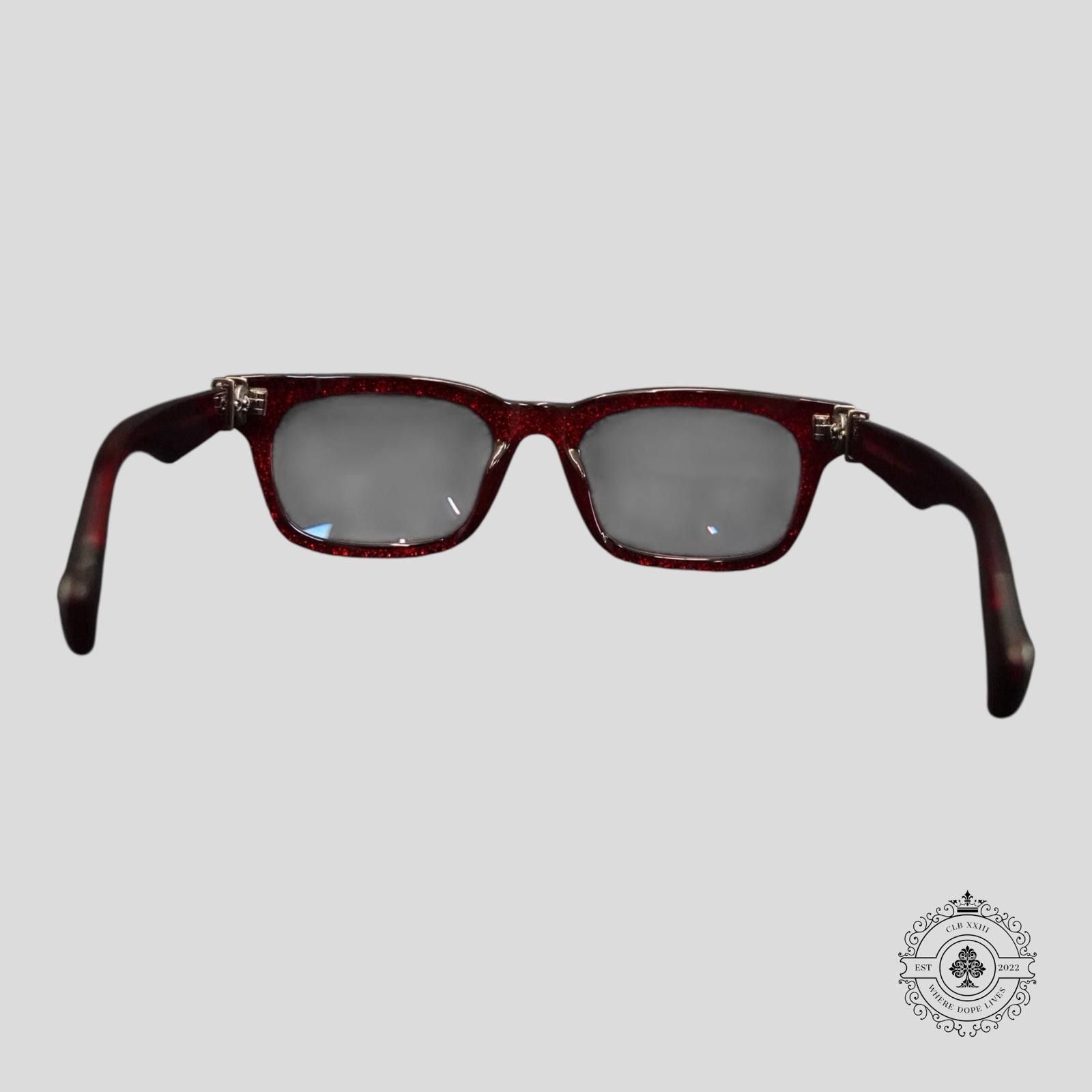 Chrome Hearts Chrome Hearts Gittin Any? Glasses in Red/Silver Size ONE SIZE - 4 Thumbnail