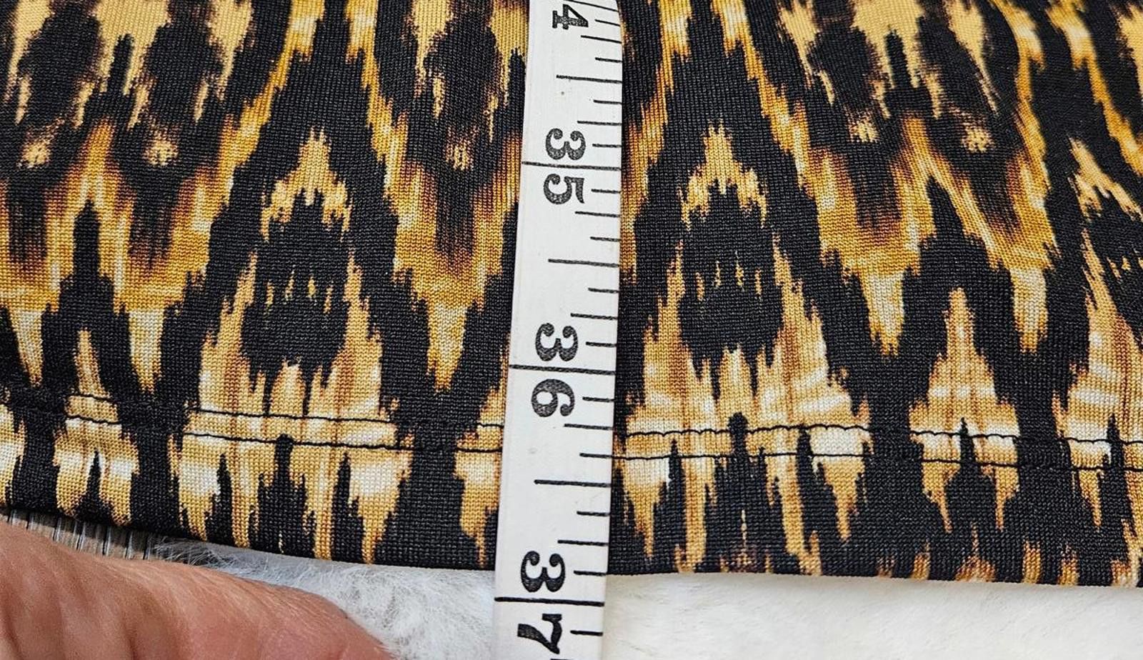 Designer Bohemian Patterned Dress with Beaded Neckline Size M / US 6-8 / IT 42-44 - 7 Thumbnail
