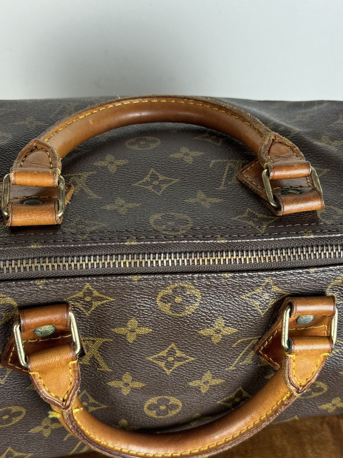 Louis Vuitton Luxury handle bag Louis Vuitton Speedy 30 original item Size ONE SIZE - 7 Thumbnail