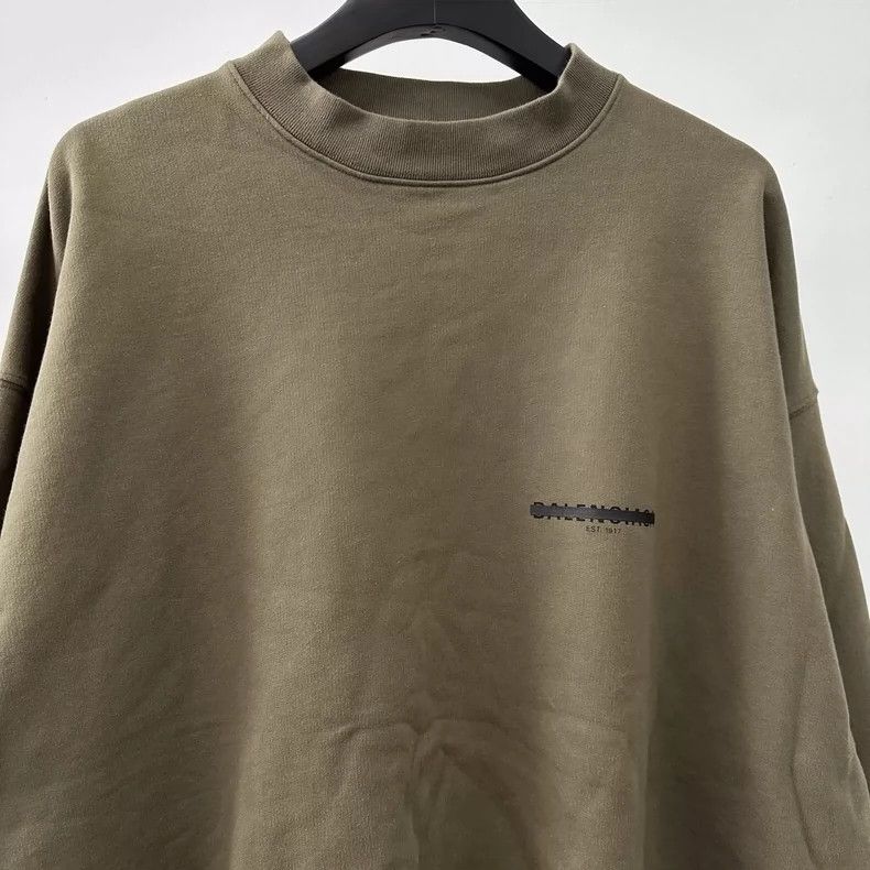 Balenciaga Balenciaga FW22 Strikethrough logo printed crewneck pullove Size US S / EU 44-46 / 1 - 3 Thumbnail