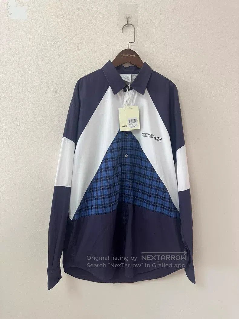 Vetements VETEMENTS Plaid Patchwork Shirt Size US M / EU 48-50 / 2 - 1 Thumbnail
