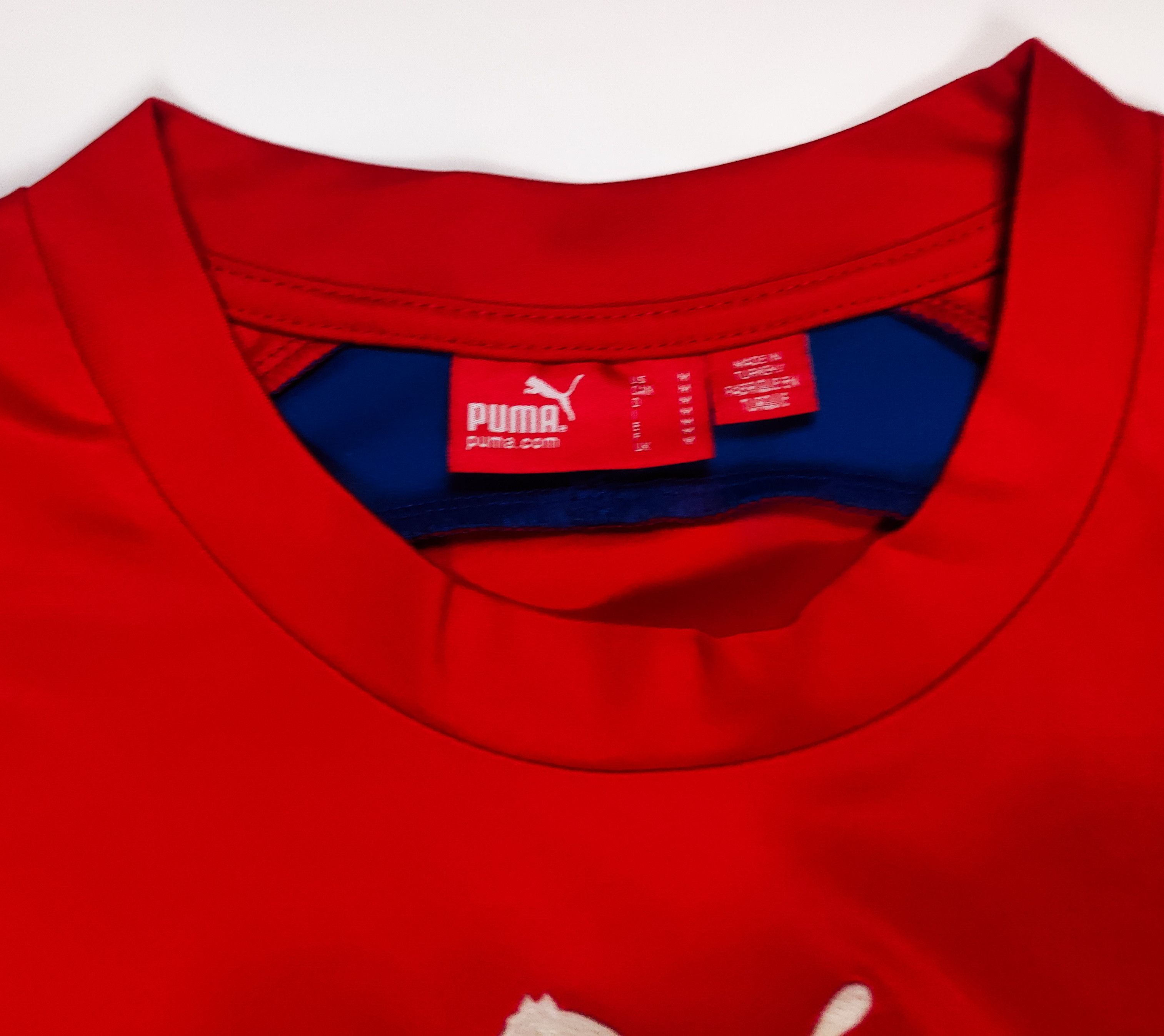 Puma Czech Republic World Cup 2006 2007 Puma Home Shirt Jersey Size US M / EU 48-50 / 2 - 3 Thumbnail