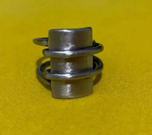 Ring Of Fire Viking Geometry Ring🔥🔥🔥 Size ONE SIZE - 2 Thumbnail