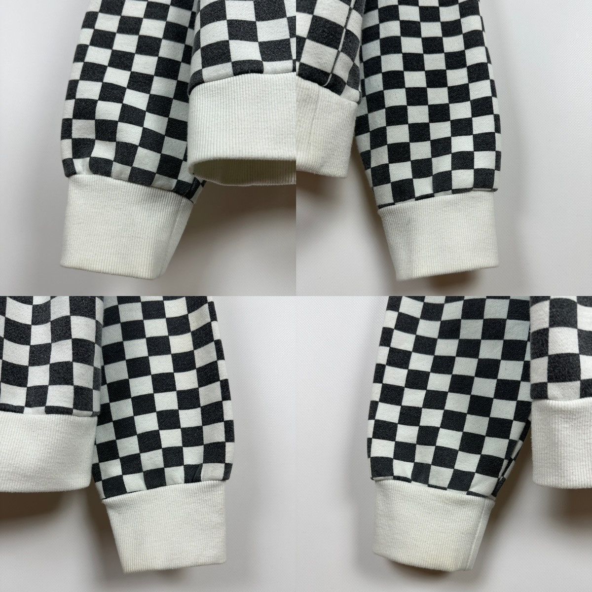 Vintage Childish Checkered Oversized Skateboard Hoodie Size US L / EU 52-54 / 3 - 23 Thumbnail