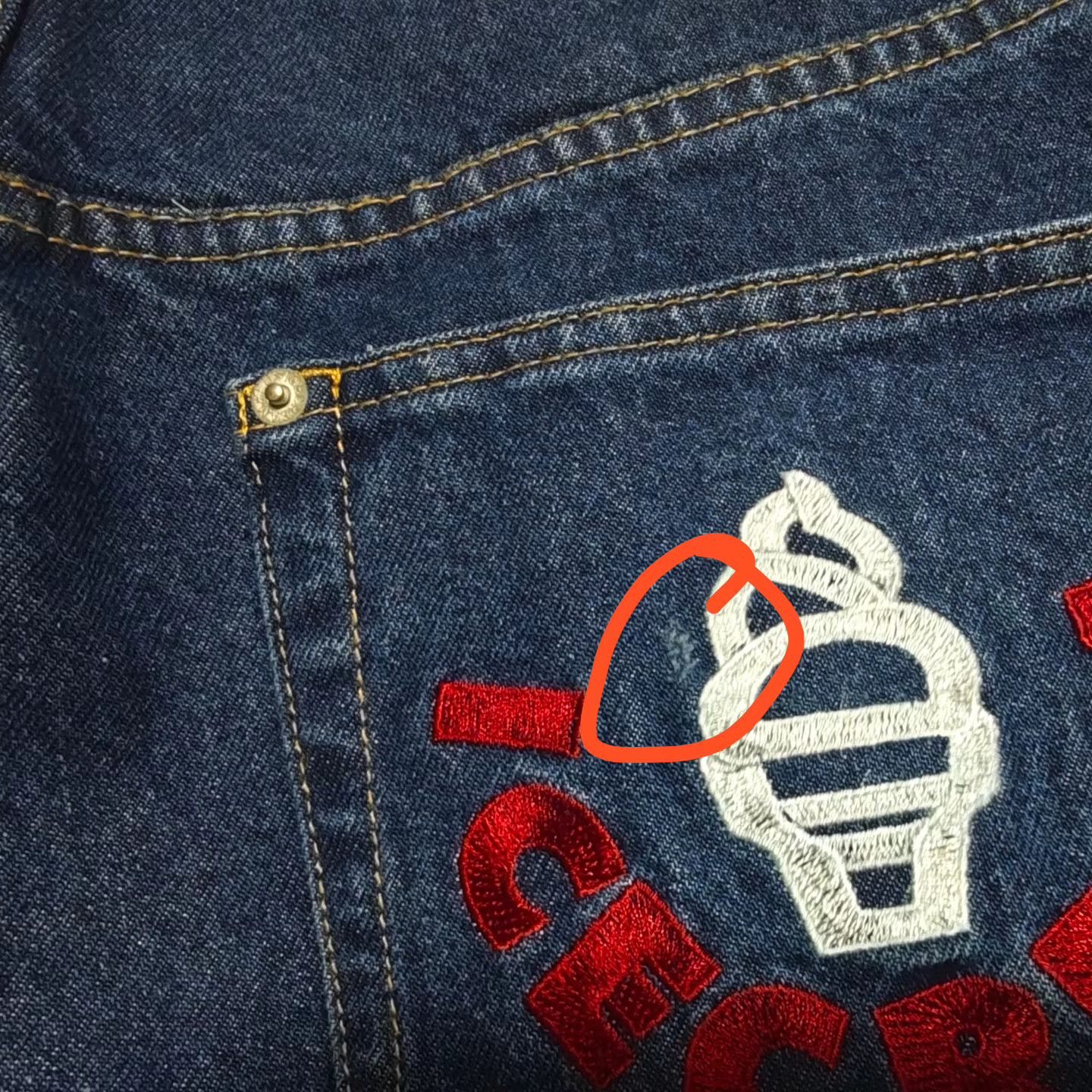 Billionaire Boys Club Billionaire Boys Club Flying Dog Denim Shorts Size US 34 / EU 50 - 8 Thumbnail