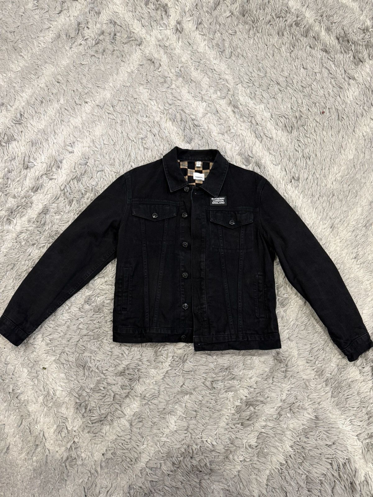 Burberry Burberry Denim Jacket Mens Medium Size US M / EU 48-50 / 2 - 1 Thumbnail