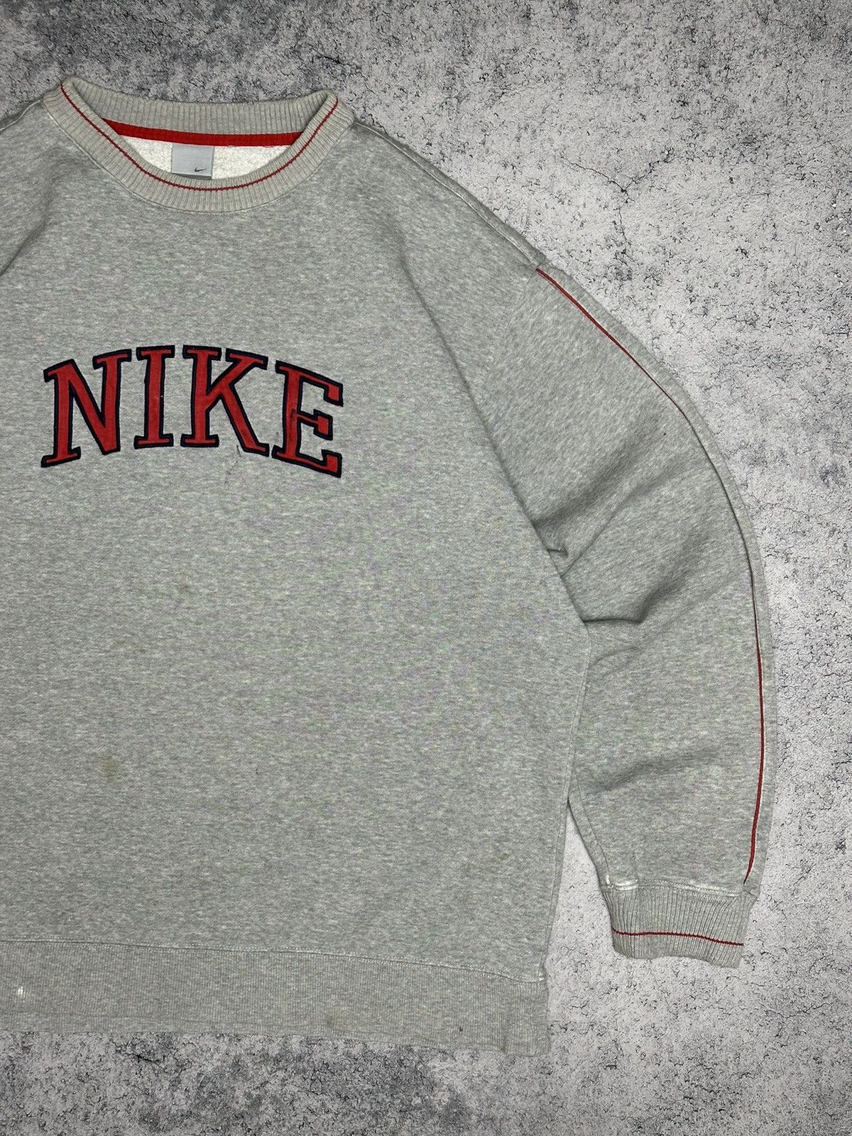 Nike Vintage Nike Big Logo Sweatshirt Size US XXL / EU 58 / 5 - 3 Thumbnail