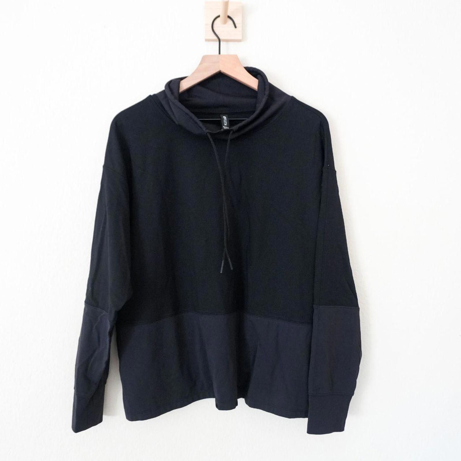 Other Athleta Shirt Women's S Black Long Sleeve Zip Pockets Size S / US 4 / IT 40 - 1 Thumbnail