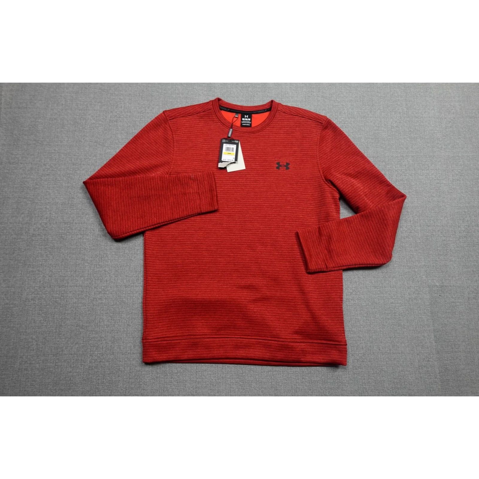 Under Armour Under Armour Storm Sweatshirt Mens M Red Fleece Crewneck Pullover Golf NWT Size US M / EU 48-50 / 2 - 4 Thumbnail
