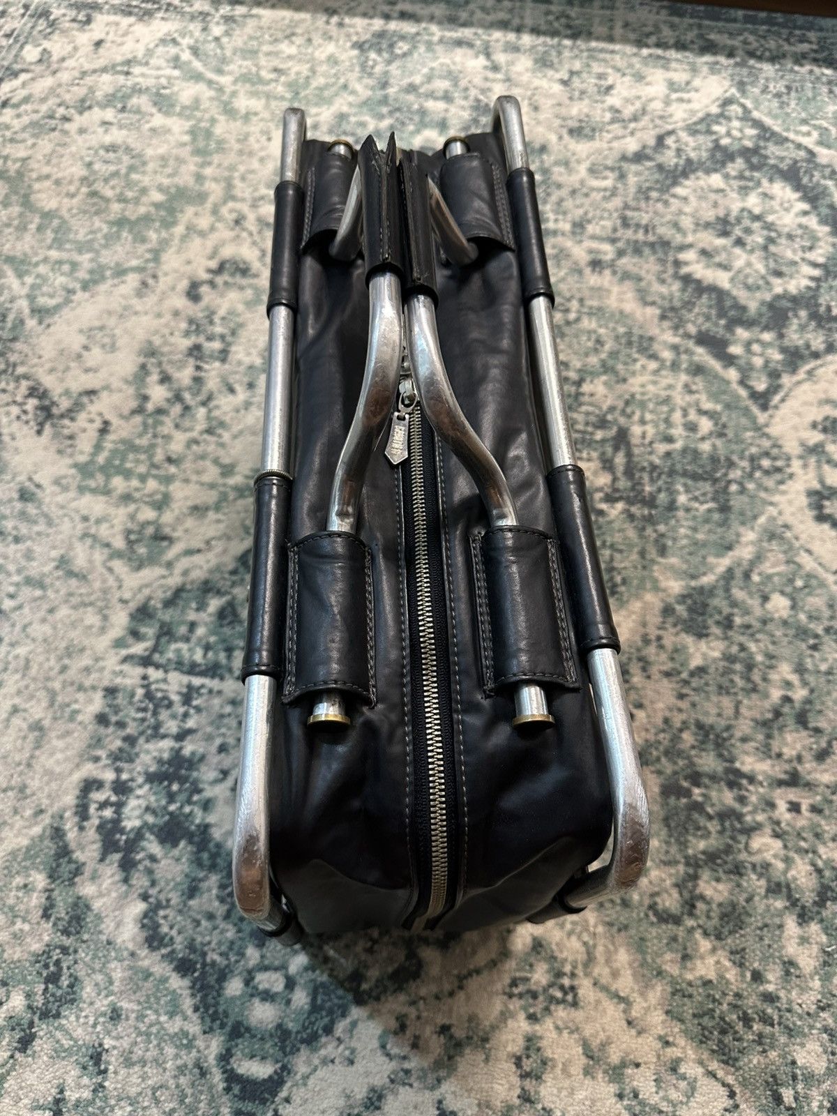 Jean Paul Gaultier Jean Paul Gaultier Metal Frame & Studded Travel Bag Size ONE SIZE - 20 Thumbnail