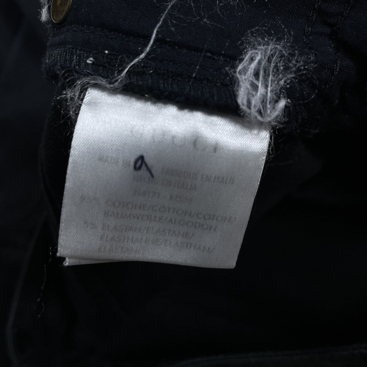 GUCCI FW17 -ALESSANDRO MICHELE CORSET LACE UP LEGGINGS PANTS