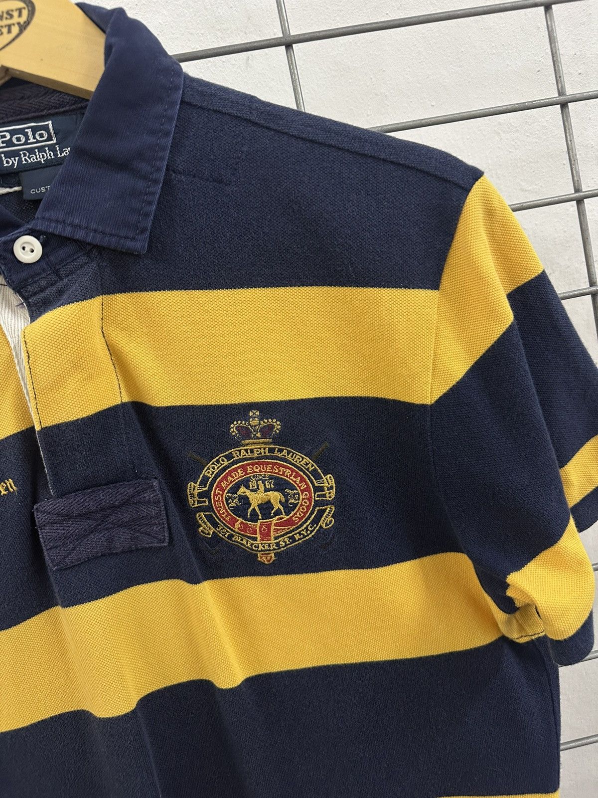 Polo Ralph Lauren Polo Ralph Lauren Striped Big Logo Rugby Polo Shirt Size US M / EU 48-50 / 2 - 6 Thumbnail