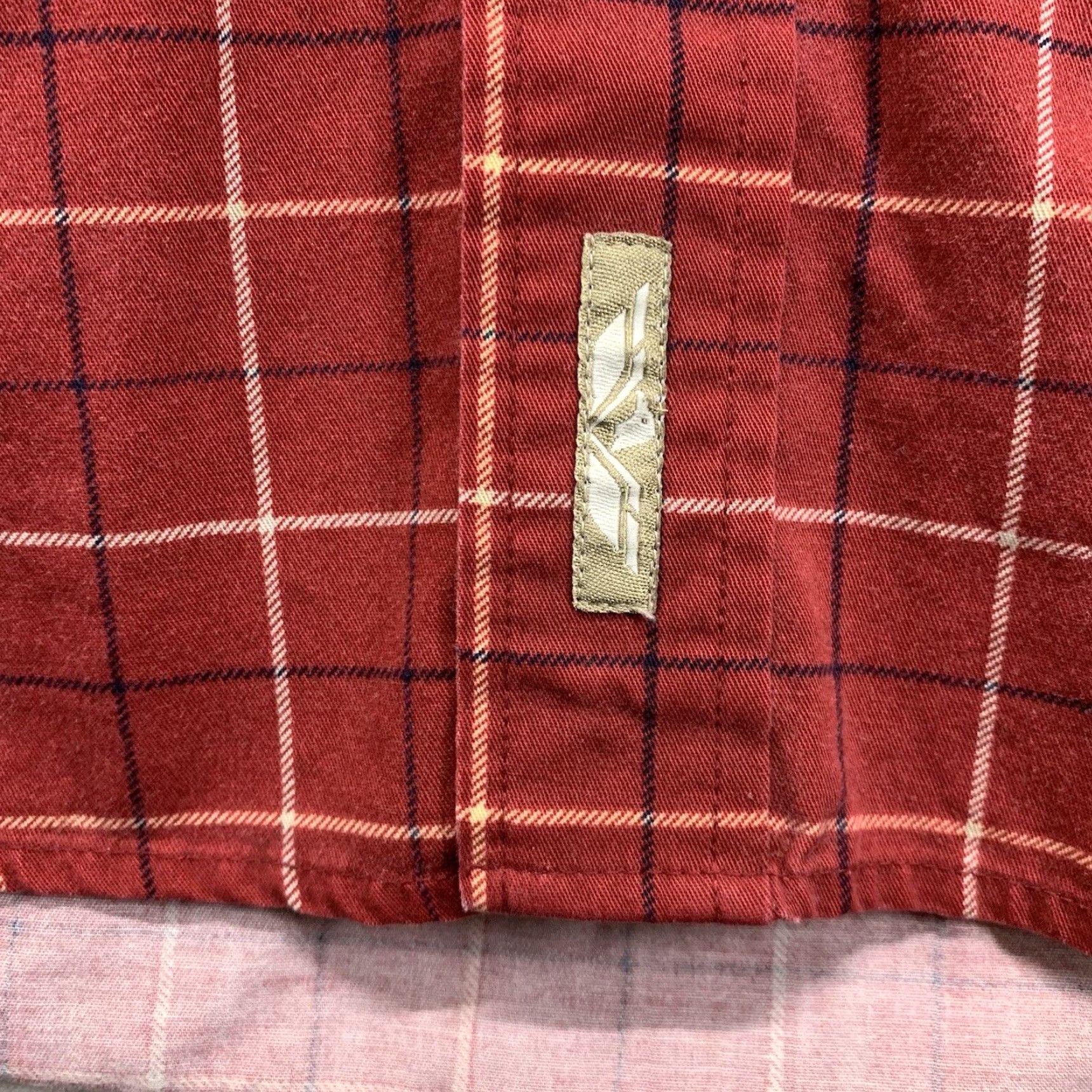 Vintage Natural Issue Men's Wrinkle-Free Plaid Button-Down Shirt 2XL Red Outdoor Classic Size US XXL / EU 58 / 5 - 7 Thumbnail