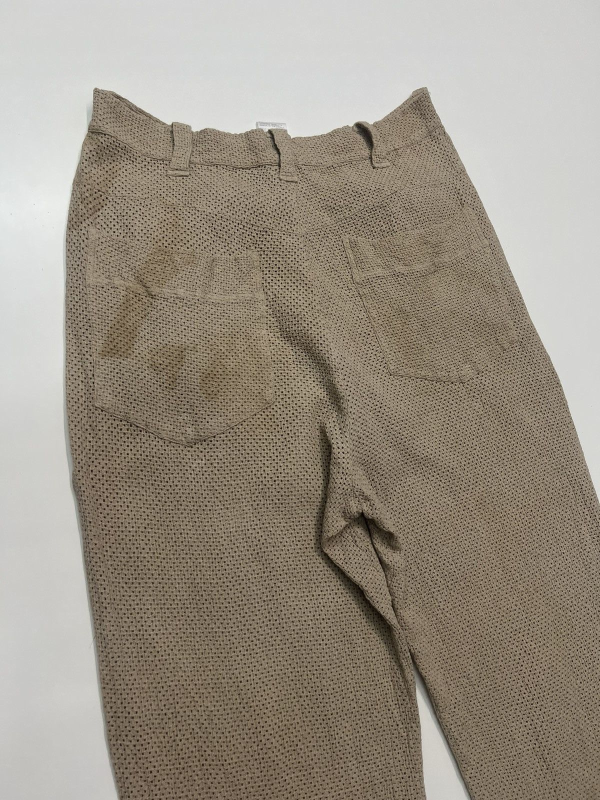 Issey Miyake ISSEY MIYAKE LINED MESH PANTS Size US 32 / EU 48 - 8 Thumbnail