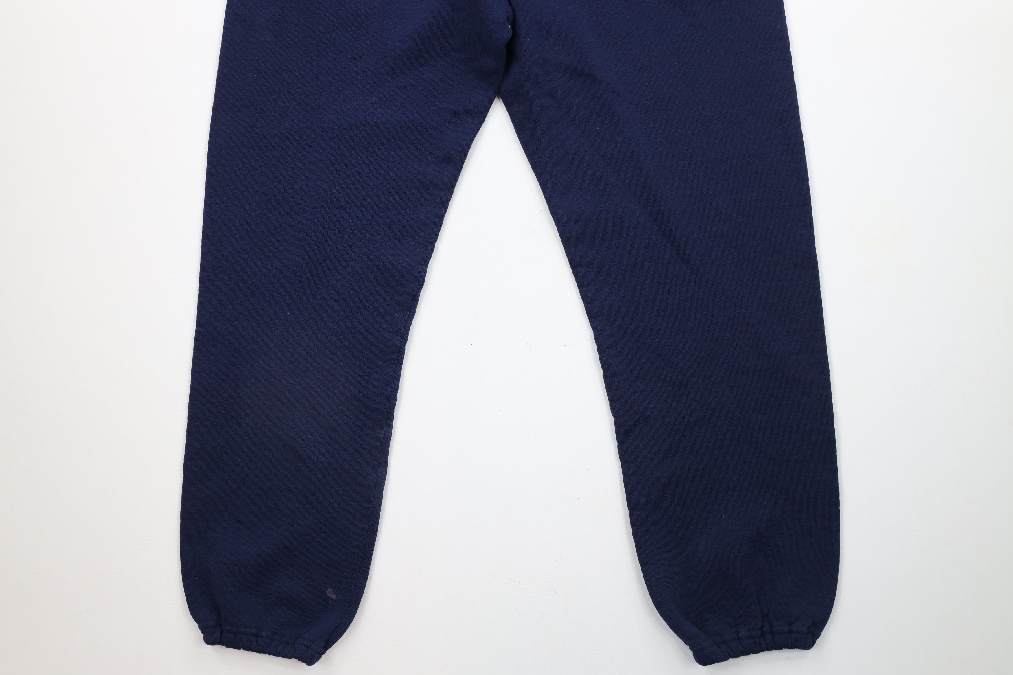 Russell Athletic × Vintage Vintage 90s Russell Athletic Sweatpants Joggers Blue USA Size US 36 / EU 52 - 11 Thumbnail