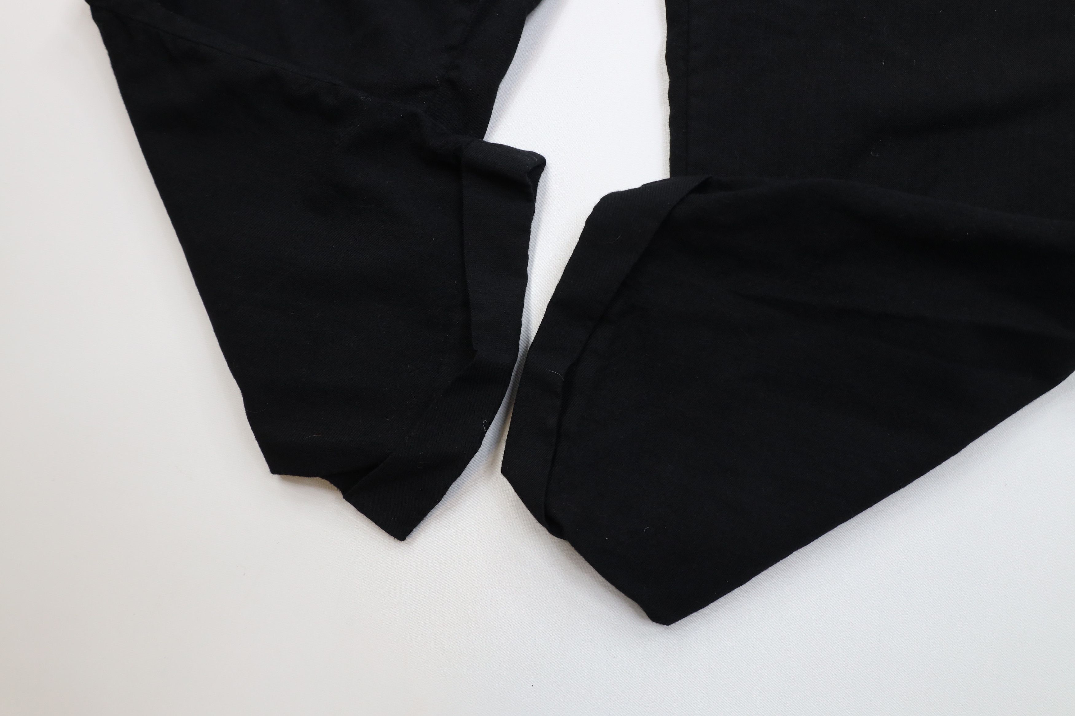 Chaps Vintage 90s Y2K Chaps Wool Knit Wide Leg Chino Pants Black Size US 38 / EU 54 - 6 Thumbnail