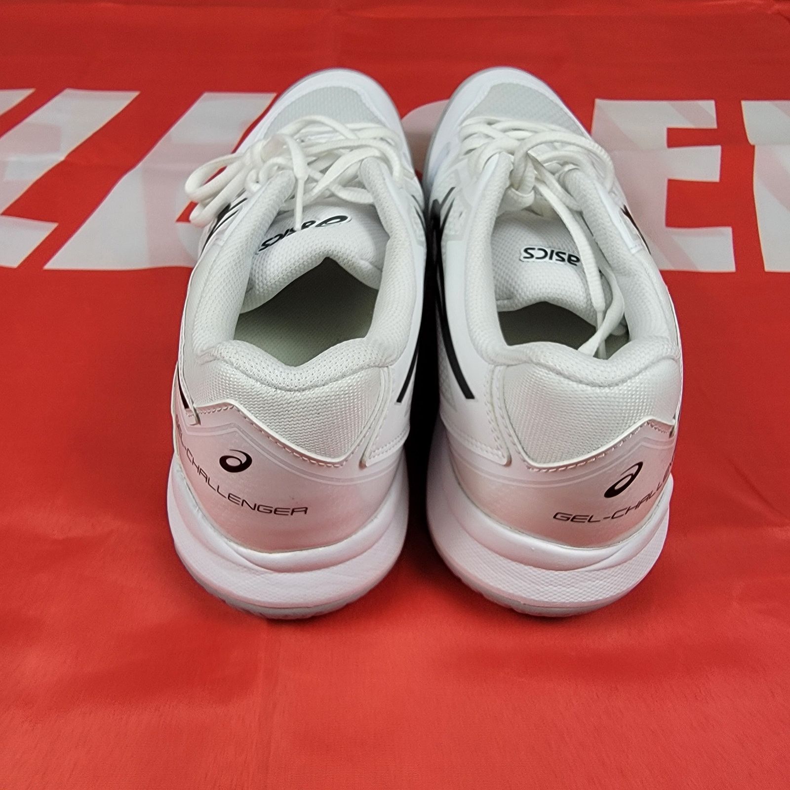 Asics ASICS Gel Challenger 13 'White Black' Sz 12.5 1041A222 101 Size US 12.5 / EU 45-46 - 3 Thumbnail