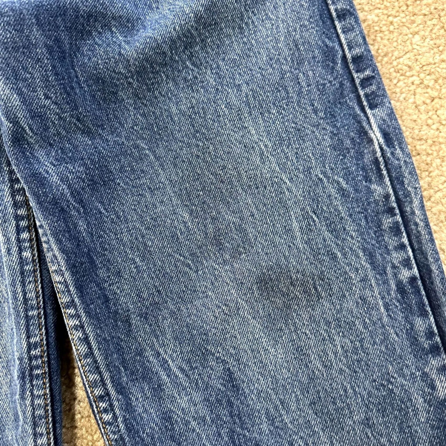 Levi's VINTAGE Levi's 20505-0217 Jeans Blue Denim 32x33 80s Mens Regular Straight 5-Pocket USA Made (Medium Wash) Size US 32 / EU 48 - 5 Thumbnail