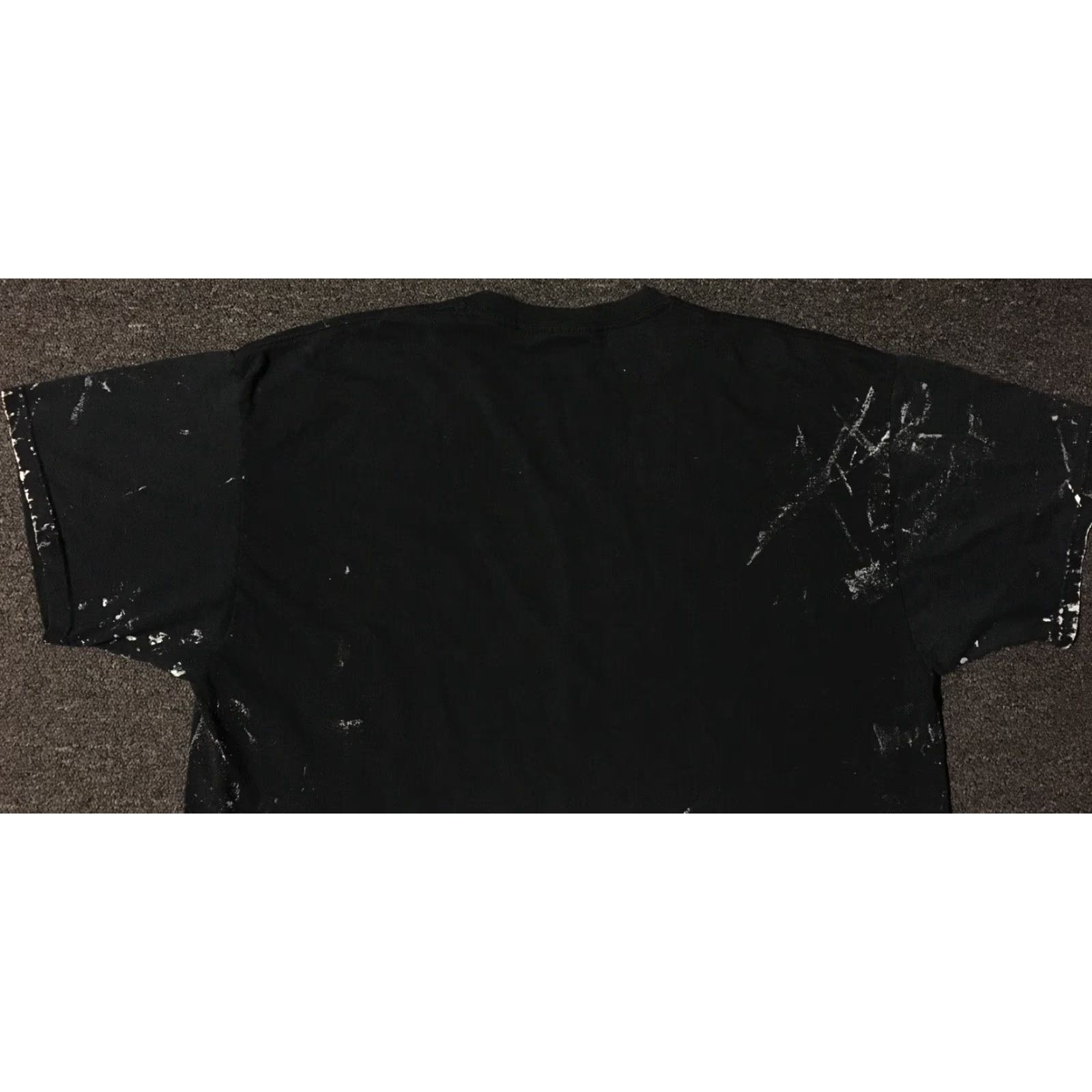 Thrasher VINTAGE Mustangs School T-Shirt XL Black Distressed Paint Splatter Grunge 90s Mens Size US XL / EU 56 / 4 - 7 Thumbnail