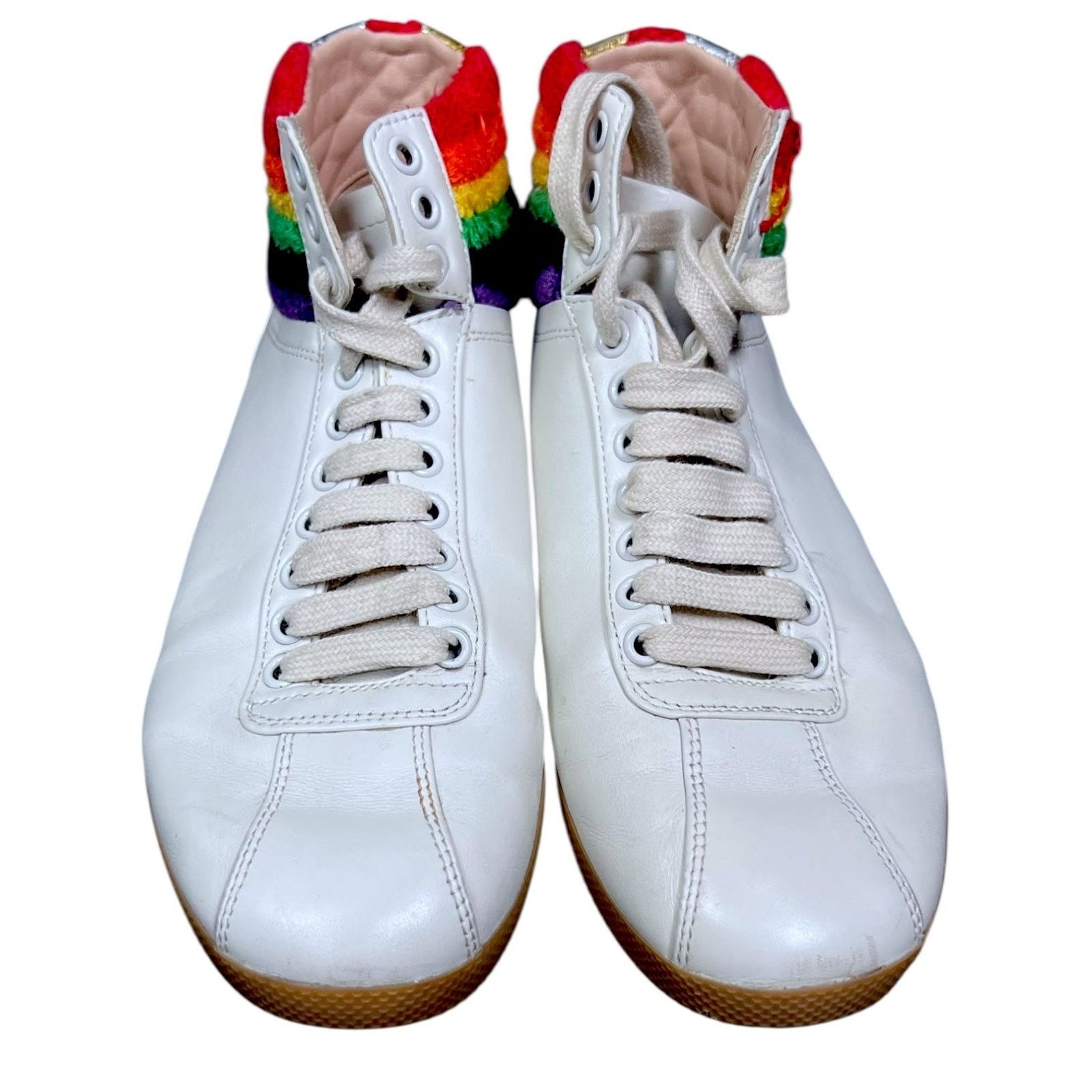 Gucci Gucci Rainbow Bambi Men's 4.5 Women's 6 High Top Sneakers Size US 6 / IT 36 - 3 Thumbnail